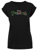 F4NT4STIC T-Shirt Disney Logo Prinzessin in schwarz