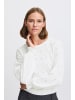 b.young Langarmbluse BYSILVA ONECK BLOUSE - 20817242 modische Langarmbluse in Weiß