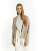 DreiMaster Klassik Strickjacke in Steinbeige