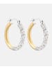 Vanlere Creolen aus 375 Gelbgold