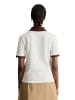Marc O'Polo DENIM Poloshirt mit Struktur slim in Offwhite