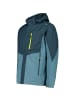 cmp Regenjacke Jacket Zip Hood in Petrol