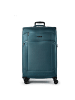 D&N Travel Line 9804 4 Rollen Trolley L 78 cm mit Dehnfalte in petrol