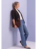 Street One Cordblazer mit Reverskragen und Knopfverschluss in Black Coffee