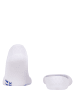 Falke Unisex Füßlinge Invisible Cool Kick in White