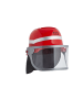 relaxdays 24x Kinder Feuerwehrhelm in Rot
