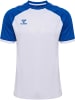 Hummel T-Shirt Raglanärmel Hmlmatch Erwachsene in WHITE/TRUE BLUE