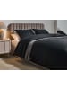 Beliani 3-tlg Bettwäsche-Set PARKROSE in Schwarz