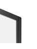 Beliani Duschkabine TELA in Transparent/Schwarz - (W) 90 x (H) 185 x (L) 90 cm