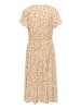 CULTURE Kleid CUpuglia Relaxed fit in Offwhite/Rosa Flower