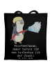 Mr. & Mrs. Panda festivaltasche Feuerwehrmann Held mit Spruch in Schwarz