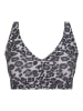 Chantelle Tiefausgeschnittener BH in Grey Leopard