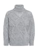 Marc Aurel Pullover in light grey melange