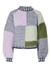 Pieces Pullover 'REMIX' Lila