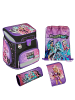 SCOOLI EasyFit - Schulranzen Set 5tlg. (Monster High) in Monster High