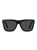 Marc Jacobs Herren Brillenfassung mit Sonnenbrillen-Clip Quadrat Schwarz