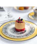 Villeroy & Boch Frühstücksteller Audun Ferme ø 21,6 cm weiß-grau-gelb in weiß-grau-gelb