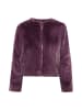 faina Faux Fur Jacke in Violett