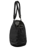 Samantha Look Reisetasche echt Leder in schwarz