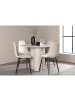 ebuy24 Essgruppe Olivia Beige 110 x 110 cm