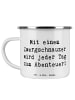 Mr. & Mrs. Panda Teetasse Spruch Zwergschnauzer Abenteuer mit Sp... in Weiß