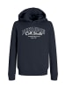 JACK & JONES Junior Hoodie 'JJMAKOTO' in dunkelblau