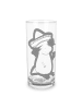 Mr. & Mrs. Panda Blümchentailglas Axolotl Tequila ohne Spruch in Transparent