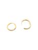 Luxenter Ohrringe Umsy mit 18 Karat Gelbgold-Finish – UMSY