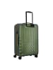 Pack Easy Flow 4 Rollen Trolley M 66 cm mit Dehnfalte in bronze grün
