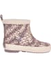 Playshoes Gummistiefel Halbschaft Blumen in violett