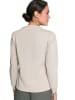 Gina Laura Sweatshirt in helles taupe