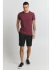 !SOLID Shorts SDFred Structure SHO - 21107204  Strukturierte Shorts mit gürtelschlaufen in Schwarz
