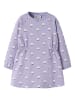 name it Kurzes Sweatkleid Bio Baumwolle Nmfolini in lavender icing