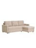 ebuy24 Schlafsofa Belfast Sandfarbe 150 x 218 cm