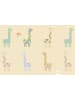 BABY CARE Spielmatte "Giraffe in Love" in Bunt - (L) 185 x (B) 125 cm x (H) 12 mm