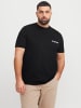 JACK & JONES PLUS T-shirt in Black