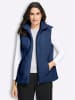 WITT WEIDEN Fellimitat-Weste in jeansblau