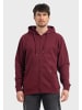 OLDSKULL Sweatshirt-Jacke Plain Basic in Burgundy