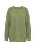 Ulla Popken Pullover in dunkel khaki