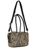 Jost Umhängetasche Furry Zebra Bowling Bag M in Zebra
