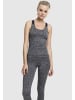 Urban Classics Tanks & Cami in charcoal/white/black
