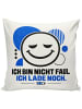 Mr. & Mrs. Panda Kissen 40x40 Smiley urban Design mit Spruch in Weiß