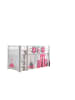 58 aufm Kessel KINDERBETT Karolina 210x114x106 Massivholz Weiß Textilset Princess 3