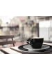 Seltmann Weiden 6er Set Milchkaffeetassen Life Fashion 370 ml in Glamorous Black