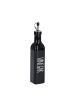 Zeller Present Flasche für Olivenöl in schwarz