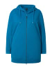 Ulla Popken Sweatjacke in rauchblau