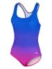 BECO the world of aquasports Badeanzug Maxpower – Gradient Dots in blau-pink
