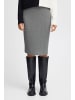 b. young BYMMORLA PENCIL SKIRT - KNIT Slim fit in Mid Grey Melange