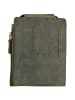 Greenburry Vintage Brustbeutel Leder 11 cm oliv
