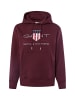 Gant Kapuzenpullover in bordeaux - 0004